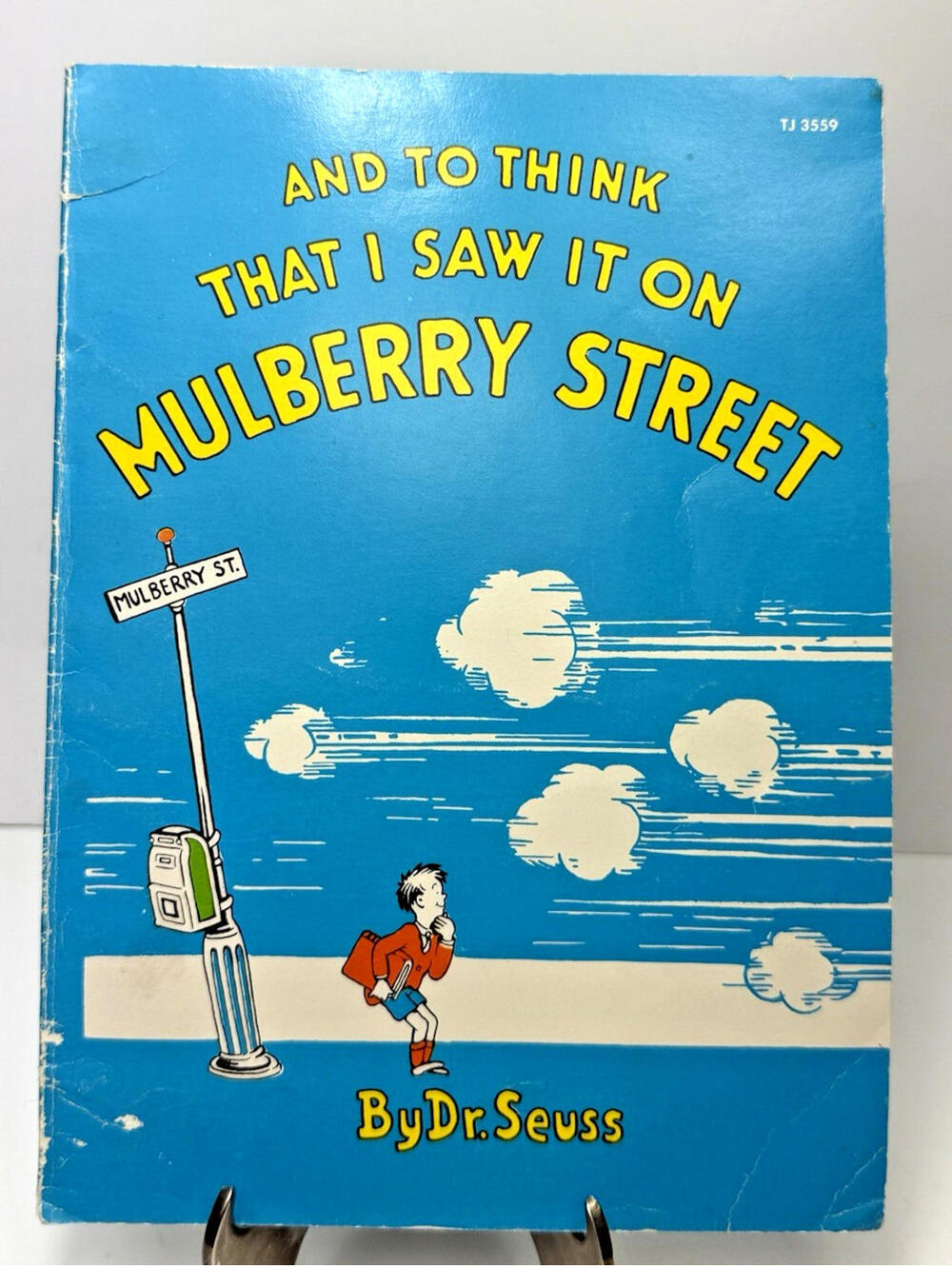 Vtg 1965 And To Think That I Saw It On Mulberry Street Dr. Seuss Soft Cover Book